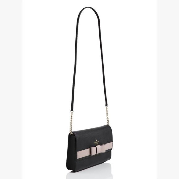 Kate Spade Black and Cream Crossbody Bag - Picture 3 of 5